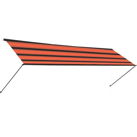 Topdeal Auvent Rétractable Avec LED 300x150 Cm Orange Et Marron FF145932_FR 7 Topdeal Auvent Rétractable Avec LED 300x150 Cm Orange Et Marron FF145932_FR – Image 5