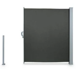 ECOMSOF Paravent Extérieur Rétractable Auvent Store Latéral Brise-Vue Abri Soleil 9 ECOMSOF Paravent Extérieur Rétractable Auvent Store Latéral Brise-Vue Abri Soleil -Pergola Soldes 59741013 3