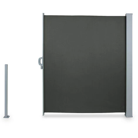 ECOMSOF Paravent Extérieur Rétractable Auvent Store Latéral Brise-Vue Abri Soleil 5 ECOMSOF Paravent Extérieur Rétractable Auvent Store Latéral Brise-Vue Abri Soleil – Image 3