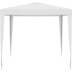 INLIFE Tente De Réception 2,5x2,5 M Blanc -Pergola Soldes 59848180 3