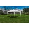 INLIFE Tonnelle Pavillon De Jardin Blanc 3x3m 1 INLIFE Tonnelle Pavillon De Jardin Blanc 3x3m -Pergola Soldes 59848386 1