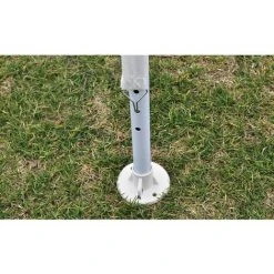 INLIFE Tonnelle Pavillon De Jardin Blanc 3x3m -Pergola Soldes 59848386 4