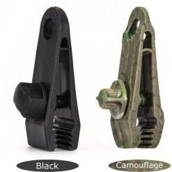 HAPPYSHOPPING Lot De 10 Grandes Pinces Pour Tente, Noir -Pergola Soldes 59852032 5