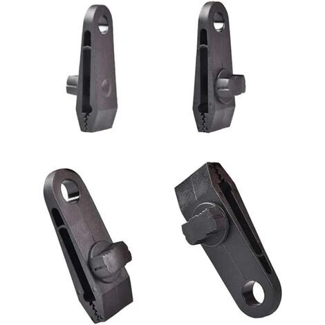 LangRay Lot De 10 Pinces à Bache Pour Auvent De Camping, Caravane, Jardin, Toile Noire 7 LangRay Lot De 10 Pinces à Bache Pour Auvent De Camping, Caravane, Jardin, Toile Noire – Image 5