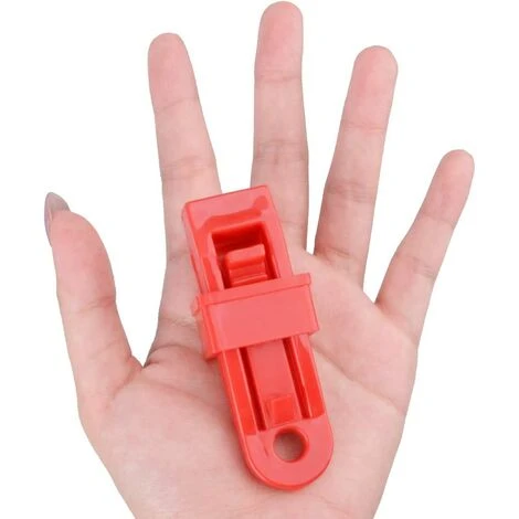 LangRay Clips De Tente Clips De Bache Pince De Tente Avec ?illet Clips Fixation Pour Tente Bache Camping En Plein Air(rouge) 5 LangRay Clips De Tente Clips De Bache Pince De Tente Avec ?illet Clips Fixation Pour Tente Bache Camping En Plein Air(rouge) – Image 3