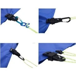 LangRay Clips De Tente Clips De Bache Pince De Tente Avec ?illet Clips Fixation Pour Tente Bache Camping En Plein Air(noir) -Pergola Soldes 59918025 4
