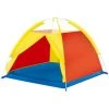 TANCYCO Tente De Maison De Jeu Pour Enfants Tente De Jeu Amusante Pliante Tente De Terrain De Jeu Pour Enfants Décoration De Lit De Maison De Jeu Intérieure Et Extérieure Petite Chambre Pour Camping, Plage, Arrière-cour,Tricolore, -Pergola Soldes 59953000 1
