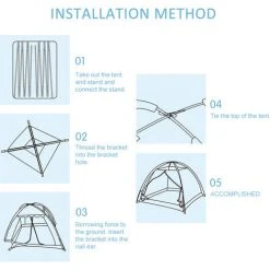 TANCYCO Tente De Maison De Jeu Pour Enfants Tente De Jeu Amusante Pliante Tente De Terrain De Jeu Pour Enfants Décoration De Lit De Maison De Jeu Intérieure Et Extérieure Petite Chambre Pour Camping, Plage, Arrière-cour,Bleu, 11 TANCYCO Tente De Maison De Jeu Pour Enfants Tente De Jeu Amusante Pliante Tente De Terrain De Jeu Pour Enfants Décoration De Lit De Maison De Jeu Intérieure Et Extérieure Petite Chambre Pour Camping, Plage, Arrière-cour,Bleu, -Pergola Soldes 59953494 5