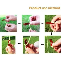 BARES Corde De Tente Réfléchissante Corde En Nylon Solide Avec Ajusteur En Aluminium Corde Tente 3mm Accessoires Camping Tente Indéchirable Pour Camping Randonnée Bâche 4 Pièces 4M 11 BARES Corde De Tente Réfléchissante Corde En Nylon Solide Avec Ajusteur En Aluminium Corde Tente 3mm Accessoires Camping Tente Indéchirable Pour Camping Randonnée Bâche 4 Pièces 4M -Pergola Soldes 59961907 5