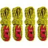 FR-LIFE BR-Vie 4 Pièces Cordes Pour Tente Réfléchissante, Corde De Tente Réfléchissante, Avec Réglage, Il Est Très Approprié Pour Le Camping En Plein Air, La Randonnée, L'Auvent, La Tente, Etc -Pergola Soldes 59963106 1