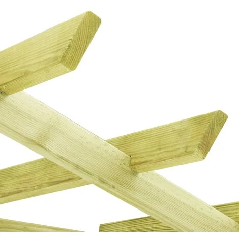 NOVA Pergola D'angle Et Siège 130x130x197 Cm En Pin Imprégné 5 NOVA Pergola D'angle Et Siège 130x130x197 Cm En Pin Imprégné – Image 3