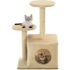 NOVA Arbre Pour Les Chats Tigraffi Dans Sisal H 60 Cm Zone De Relaxation Diverses Couleurs Couleur : BEIGE -Pergola Soldes 59982250 1