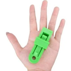MINKUROW Clips De Tente Clips De Bâche Pince De Tente Avec œillet Clips Fixation Pour Tente Bâche Camping En Plein Air(vert) -Pergola Soldes 60016000 3