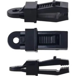 MINKUROW Clips De Tente Clips De Bâche Pince De Tente Avec œillet Clips Fixation Pour Tente Bâche Camping En Plein Air(vert) -Pergola Soldes 60016000 5