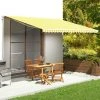Topdeal Tissu De Remplacement Pour Auvent Jaune Et Blanc 5x3,5 M FF311942_FR 1 Topdeal Tissu De Remplacement Pour Auvent Jaune Et Blanc 5x3,5 M FF311942_FR -Pergola Soldes 60047489 1