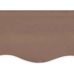 Topdeal Tissu De Remplacement Pour Auvent Marron 5x3 M FF311981_FR -Pergola Soldes 60047507 5