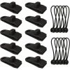 STARLIGHT Lot De 10 Pinces De Fixation Pour Tente, Tente, Auvent, Bannières, Bateau, Jardinage - Noir,STAR.L 1 STARLIGHT Lot De 10 Pinces De Fixation Pour Tente, Tente, Auvent, Bannières, Bateau, Jardinage - Noir,STAR.L -Pergola Soldes 60066357 1