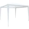 7HOUSE Gazebo De Cenor Métallique Avec Tissu Imperméable Blanc 295x295x245cm 7hème -Pergola Soldes 60089601 1