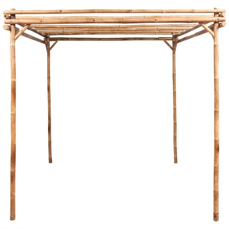 FIMEI Pergola Bambou 170x170x220 Cm 4 FIMEI Pergola Bambou 170x170x220 Cm – Image 2