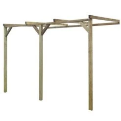 FIMEI Pergola à Appentis 2 X 3 X 2,2 M Bois