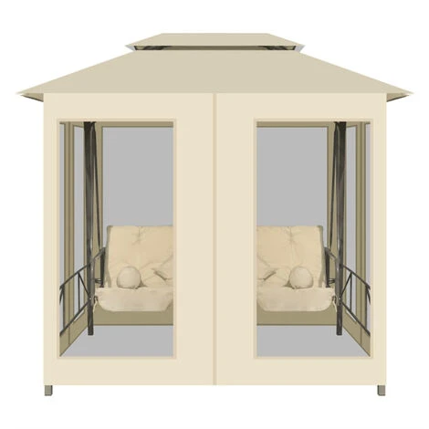 FIMEI Belvédère Convertible En Balancelle Blanc Crème 5 FIMEI Belvédère Convertible En Balancelle Blanc Crème – Image 3