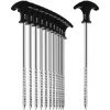 REGALI 12x Piquets De Tente En Acier - Piquets Filetés Robustes Pour Le Camping Et L'extérieur - Tente En Acier 2 REGALI 12x Piquets De Tente En Acier - Piquets Filetés Robustes Pour Le Camping Et L'extérieur - Tente En Acier -Pergola Soldes 60109227 1