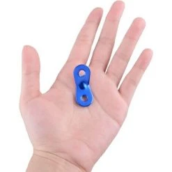 REGALOS Tendeur De Corde Camping Tendeur En Alliage D'Aluminium Léger Ajusteur De Corde 12 Pièces Pour Tente Bâche Auvent Randonnée -Pergola Soldes 60109300 3