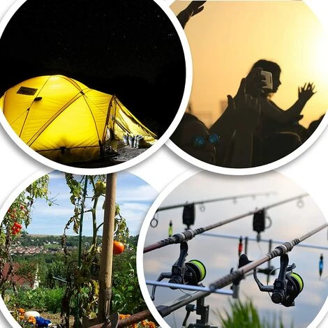 REGALI 12x Piquets De Tente En Acier - Piquets Longs Et Robustes Pour Le Camping Et L'extérieur - Idéal Pour Les Sols Normaux Et Durs - 20 Cm 4 REGALI 12x Piquets De Tente En Acier - Piquets Longs Et Robustes Pour Le Camping Et L'extérieur - Idéal Pour Les Sols Normaux Et Durs - 20 Cm – Image 2