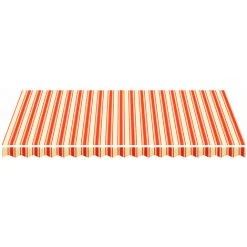 INLIFE Tissu De Remplacement Pour Auvent Jaune Et Orange 4,5x3 M 9 INLIFE Tissu De Remplacement Pour Auvent Jaune Et Orange 4,5x3 M -Pergola Soldes 60303551 3