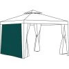 Gardenista Rideau De Remplacement Pour Gazebo, 2 Mètres, Meubles D'été D'extérieur, Imperméable, Idéal Pour Se Protéger Du Soleil, Durable Et De Haute Qualité, Vert -Pergola Soldes 60309534 1