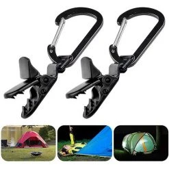 ILOVEMILAN Pince De Serrage 24pcs Pour Tente De Camping En Plein Air 10 ILOVEMILAN Pince De Serrage 24pcs Pour Tente De Camping En Plein Air -Pergola Soldes 60360891 4