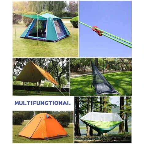 ABCRITAL Corde De Camping Robuste À 8 Boutons – Lignes De Hauban Réfléchissantes Extérieures De 3,5 Mm Avec Ajusteur De Tendeur Corde En Nylon Solide Pour Grande Tente Big Tarp Canopy Attaches Noir Lot De 6 7 ABCRITAL Corde De Camping Robuste À 8 Boutons – Lignes De Hauban Réfléchissantes Extérieures De 3,5 Mm Avec Ajusteur De Tendeur Corde En Nylon Solide Pour Grande Tente Big Tarp Canopy Attaches Noir Lot De 6 – Image 5