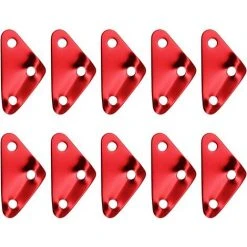 TRIOMPHE Triangle Tente Vent Corde Boucle -10 Pièces Boucles De Corde De Vent De Tente En Alliage D'aluminium | Accessoire De Camping Pour Tente Ajusteurs De Cordon Guyline Pour Auvent De Bâche De Tente Generic,T-Audace 11 TRIOMPHE Triangle Tente Vent Corde Boucle -10 Pièces Boucles De Corde De Vent De Tente En Alliage D'aluminium | Accessoire De Camping Pour Tente Ajusteurs De Cordon Guyline Pour Auvent De Bâche De Tente Generic,T-Audace -Pergola Soldes 60367148 5