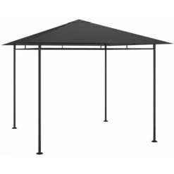 Topdeal Belvédère 3x3x2,7 M Anthracite 180 G/m² FF313920_FR