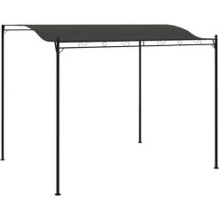 Topdeal Auvent De Parasol 3 X 2,5 M Anthracite FF47948_FR