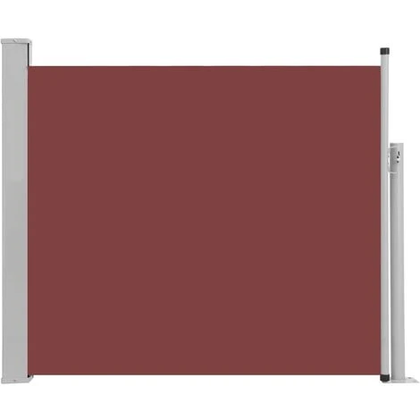 Topdeal Auvent Latéral Rétractable De Patio 100x300 Cm Marron FF48375_FR 4 Topdeal Auvent Latéral Rétractable De Patio 100x300 Cm Marron FF48375_FR – Image 2