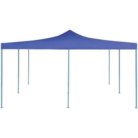 Topdeal Belvédère Pliable 5x5 M Bleu FF48901_FR 4 Topdeal Belvédère Pliable 5x5 M Bleu FF48901_FR – Image 2