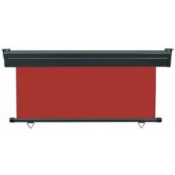 LITZEE Store Extérieur Auvent Latéral De Balcon 170x250 Cm Rouge -Pergola Soldes 60478178 4