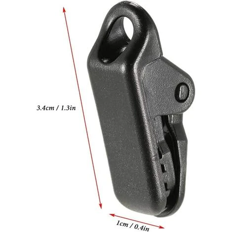 AOUGO Pinces à Ressort - Clips De Bâche, 10pcs Pince Crocodile, Ensemble De Pince D'auvent En Plastique Multifonctionnel, Accessoires De Tente à Clip Instantané Pour Le Camping, Tissu D'ombrage De Jardin 4 AOUGO Pinces à Ressort - Clips De Bâche, 10pcs Pince Crocodile, Ensemble De Pince D'auvent En Plastique Multifonctionnel, Accessoires De Tente à Clip Instantané Pour Le Camping, Tissu D'ombrage De Jardin – Image 2