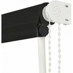 JN.SONGS Auvent Rétractable En Acier Store Banne Angle Hauteur Réglable Pour Terrasse Fenêtre Anthracite - 300x150 Cm -Pergola Soldes 60579167 4