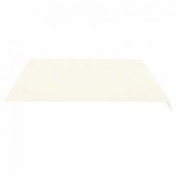 INLIFE Tissu De Remplacement Pour Auvent Crème 4,5x3,5 M -Pergola Soldes 60598250 3