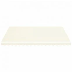 INLIFE Tissu De Remplacement Pour Auvent Crème 4,5x3,5 M -Pergola Soldes 60598250 4