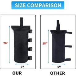 BAICCCF Lot De 4 Accessoire Pour Tente Et Tonnellesacs Sacs De Poids D'auvent Pour Tente D'auvent Pop-up, Sacs De Sable Pour Poids D'auvent Pour Abri Solaire Extérieur Instantané Auvent/parasol De Terrasse 10 BAICCCF Lot De 4 Accessoire Pour Tente Et Tonnellesacs Sacs De Poids D'auvent Pour Tente D'auvent Pop-up, Sacs De Sable Pour Poids D'auvent Pour Abri Solaire Extérieur Instantané Auvent/parasol De Terrasse -Pergola Soldes 60740864 4