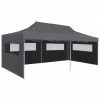 NOVA Tente Pour Les Fêtes Pop-up Pliant 3 X 6 M Gazebo Latéral Différentes Couleurs Tente De Réception Pliable Avec Parois 3 X 6 M Anthracite 1 NOVA Tente Pour Les Fêtes Pop-up Pliant 3 X 6 M Gazebo Latéral Différentes Couleurs Tente De Réception Pliable Avec Parois 3 X 6 M Anthracite -Pergola Soldes 60816675 1