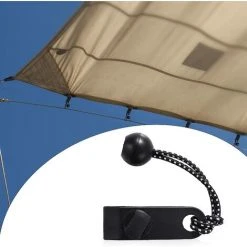 Pince Bâche - Clips De Tente, Clips De Bâche Résistants, Tarp Clip Auvents, Clips De Tente De Bouche De Crocodile Pour Tentes, BâChes, Auvents, Caravanes - 20PCS Noir - DKSFJKL -Pergola Soldes 60885440 4