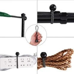 Pince Bâche - Clips De Tente, Clips De Bâche Résistants, Tarp Clip Auvents, Clips De Tente De Bouche De Crocodile Pour Tentes, BâChes, Auvents, Caravanes - 20PCS Noir - DKSFJKL -Pergola Soldes 60885440 5