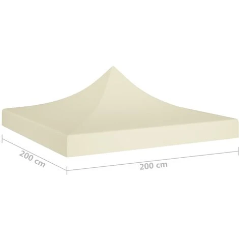 FIMEI Toit De Tente De Réception 2x2 M Crème 270 G/m² 7 FIMEI Toit De Tente De Réception 2x2 M Crème 270 G/m² – Image 5