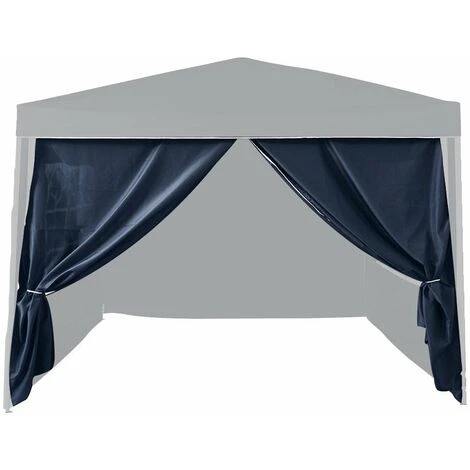 TERRE JARDIN Mur Porte Bleu Pour Tonnelle Pliante 3 X 3 M 3 TERRE JARDIN Mur Porte Bleu Pour Tonnelle Pliante 3 X 3 M