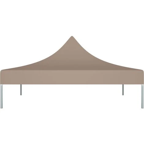 FIMEI Toit De Tente De Réception 2x2 M Taupe 270 G/m² 5 FIMEI Toit De Tente De Réception 2x2 M Taupe 270 G/m² – Image 3