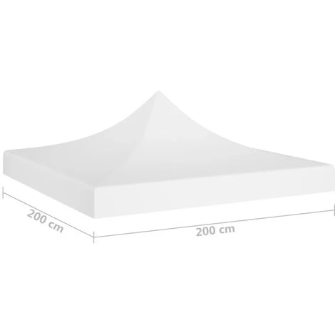 FIMEI Toit De Tente De Réception 2x2 M Blanc 270 G/m² 7 FIMEI Toit De Tente De Réception 2x2 M Blanc 270 G/m² – Image 5
